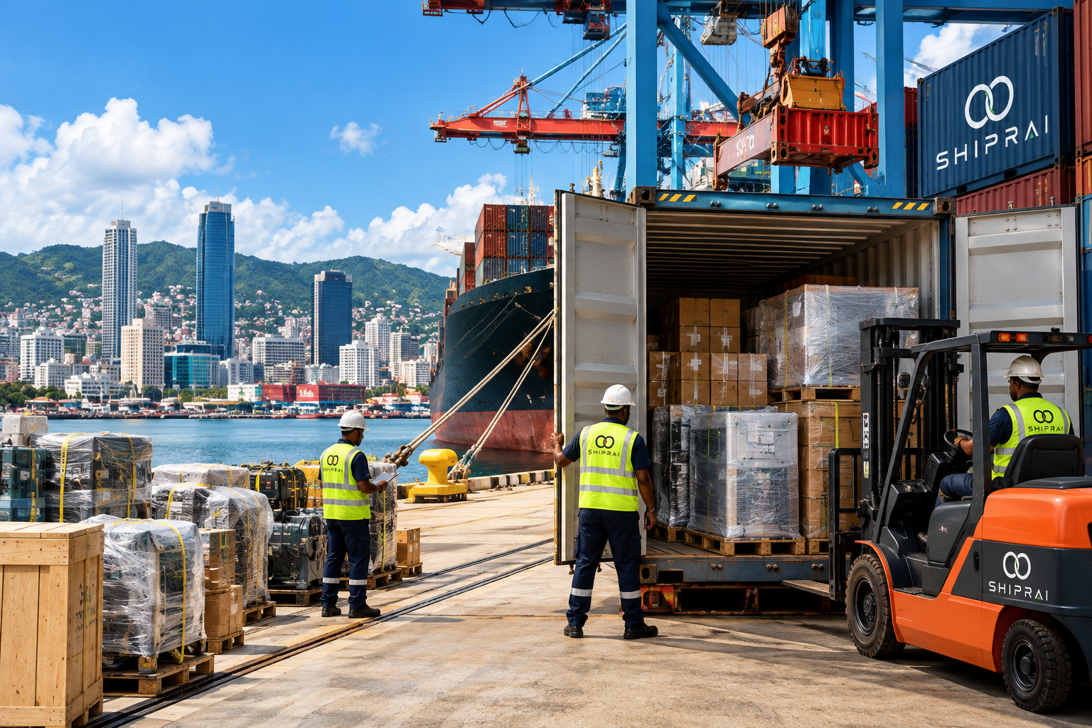 International freight and product imports for businesses in Jamaica